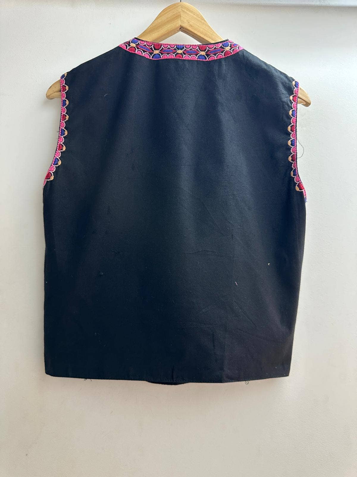 Embroidered vest