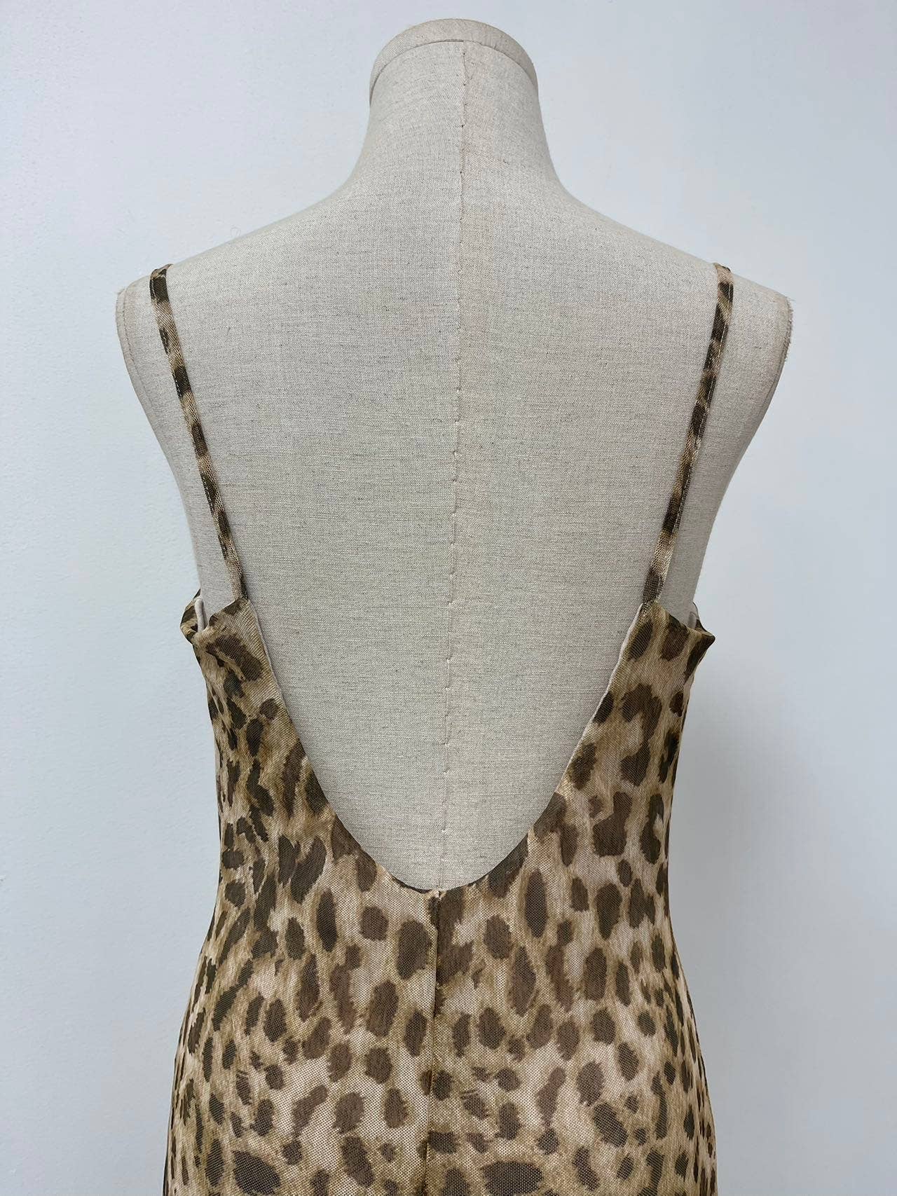 Abito lungo Leopardato taglia unica
