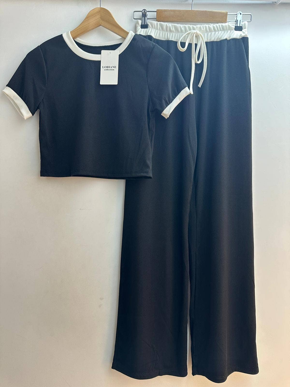 Set top + pantaloni taglia unica