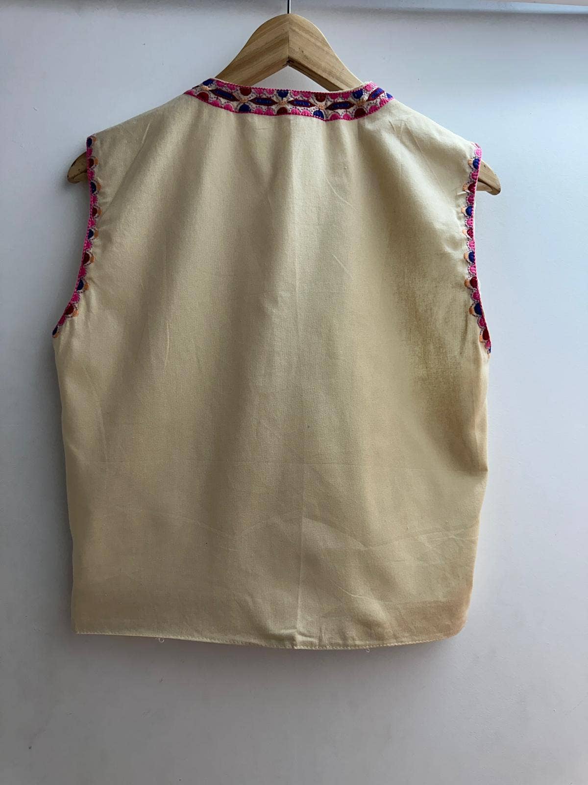 Embroidered vest